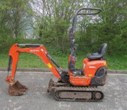 KUBOTA K008 MINI EXCAVATOR