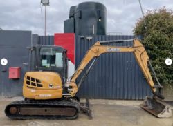 2014 CASE CX50B MINI EXCAVATOR
