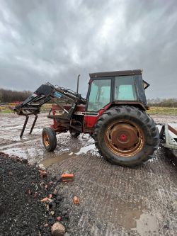 LOADER TRACTOR START RUNS AND DRIVES