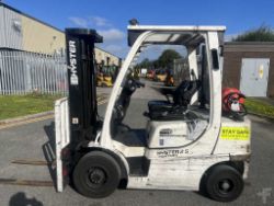 HYSTER H2.5FT LPG FORKLIFT - YEAR 2012