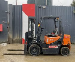 2017 DOOSAN D25GP DIESEL FORKLIFT
