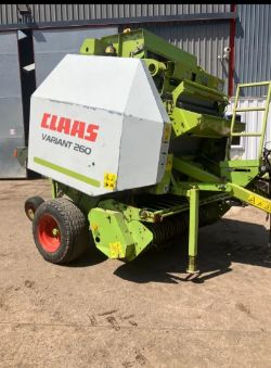 CLAAS VARIANT 260 ROUND BALER - EXCELLENT CONDITION,
