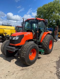 2012 KUBOTA M8450 TRACTOR WITH MOWERS