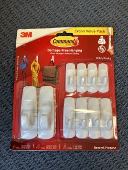 10X COMMAND EXTRA VALUE HOOKS PACKS