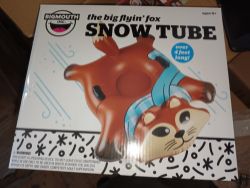 156 X BRAND NEW CHEESE FOX WATER INFLATABLE / SNOW TUBE SLED