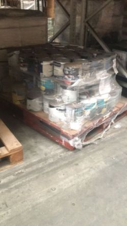 108 TINS OF 2.5L EMULSION PAINT - ASSORTED COLOURS