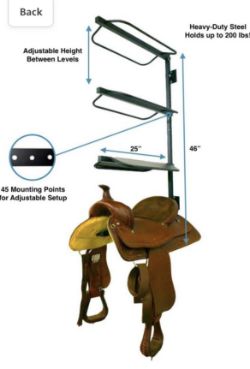 2X SADLE RACKS BRAND NEW. - STORE YOUR BOARD