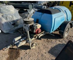 TOWABLE JETWASH WITH 1000 LITRE WATER TANK