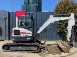 BOBCAT E45 MINI EXCAVATOR (2020)