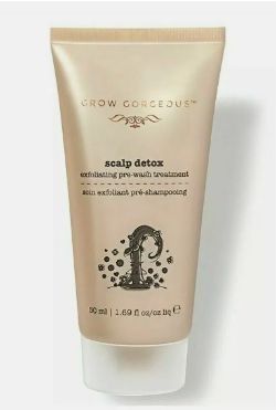 50 X GROW GORGEOUS SCALP DETOX EXFOLIATING PRE WASH HAIR TREATMENT 50ML