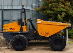 2016 TEREX TA6 6 TONNE STRAIGHT TIP DUMPER | 2026 HOURS | JCB ENGINE | READY FOR WORK