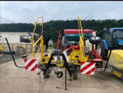 2022 NEW HOLLAND PROTED 540, 4-ROTOR TEDDER