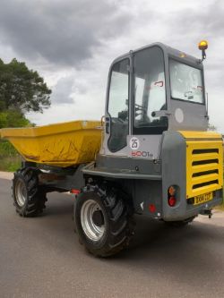 WACKER NEUSON 6001S 6 TONNE SWIVEL DUMPER.