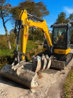 2019 JCB 48Z-1 4.8 TONNE EXCAVATOR DIGGER - 3158 HOURS