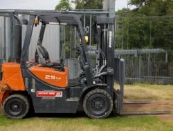2017 DOOSAN D25GP DIESEL FORKLIFT – RELIABLE PERFORMANCE WITH HIGH LIFT CAPABILITY