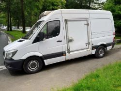MERCEDES-BENZ SPRINTER 314 CDI BLUETEC MWB FRIDGE FREEZER – 2017 (17 REG) EURO 6 ULEZ