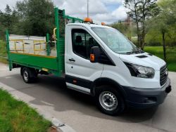 2019 FORD TRANSIT LWB DROPSIDE TRUCK WITH TAIL LIFT - ONE OWNER