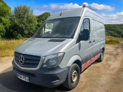 2014 MERCEDES-BENZ SPRINTER 313 CDI SWB HIGH ROOF WORKSHOP VAN- BID NOW TO MAKE IT YOURS!