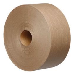 623 ROLLS OF WATER ACTIVATED TAPE, 84MM X 150MTR, BROWN, GSO, 38MM CORELESS - RRP £2,312.70