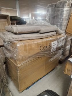 PALLETS OF OUTDOOR HEATERS & 5 PALLET LOAD OF COX AND COX HOME AND GARDEN FURNITURE CIRCA £24K - DELIVERY AVAILABLE - Ends Monday 12th Aug 7pm