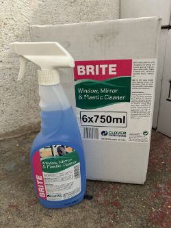 50X BRITE WINOW MIRROR AND GLASS CLEANER 750ML