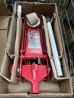 CLARKE STRONG ARM 3 TONNE GARAGE JACK CTJ3000G BRAND NEW