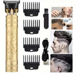 20X CORDLESS T-BLADE HAIR CLIPPER - USB RECHARGEABLE TRIMMER