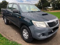 2012 TOYOTA HILUX 2.5 D-4D HL2 4WD PICKUP TRUCK >>--NO VAT ON HAMMER--<<