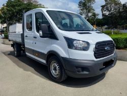 2018 FORD TRANSIT 2.0 TDCI 130PS ECOBLUE DOUBLE CAB TIPPER >>--NO VAT ON HAMMER--<<