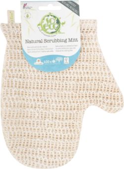 500 X NEW SO ECO NATURAL JUTE SCRUBBING MIT BATH GLOVE