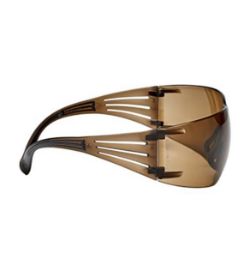 20X 3M-SECUREFIT SAFETY GLASSES SF405SGA5 BLACK/BROWN