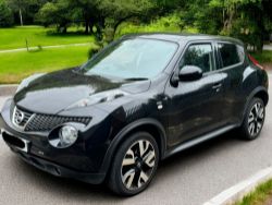 2014 NISSAN JUKE N-TEC DCI - 1.5L DIESEL, MANUAL, BLACK >>--NO VAT ON HAMMER--<<
