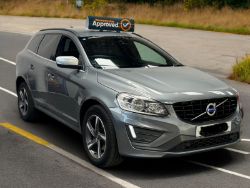 2015 VOLVO XC60 R-DESIGN D4 AUTO - GREY, AUTOMATIC >>--NO VAT ON HAMMER--<<