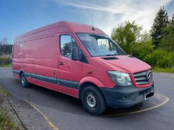 2013 MERCEDES-BENZ SPRINTER 313 CDI LONG WHEELBASE HIGH ROOF PANEL VAN