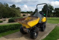 2013 WACKER NEUSON 1001 1 TONNE HI TIP DUMPER
