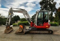 2019 TAKEUCHI TB260 6 TONNE EXCAVATOR