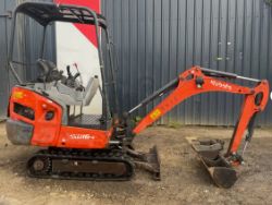 KUBOTA KX016-4 MINI EXCAVATOR – 2014