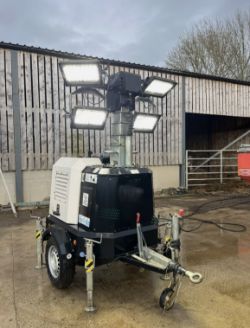 2017 GENERAC VT20 LIGHTING TOWER – LED LIGHTS, KUBOTA ENGINE