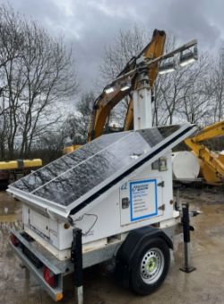 2018 PROELECTRIC LIGHTING TOWER – LED, SOLAR-POWERED, HYDRAULIC MAST