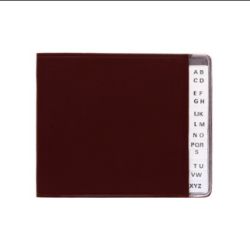 2000 X MINI RED/TELEPHONE POCKET/VALET INDEX
