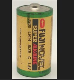 1190 X FUJINOVEL C SIZE BATTERY O/D