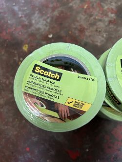 12X SCOTCH ROUGH SURFACE MASKING TAPE 36MM X 41M