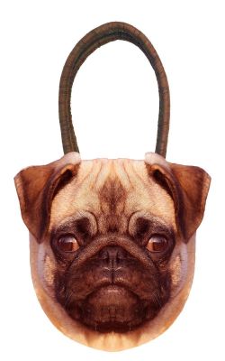 15 X PUG ANIMAL FACE SHOPPING BAGS MEDIUM SIZE (RRP £10 EACH)