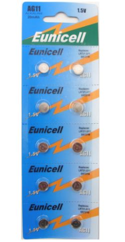 600 X EUNICELL-10PK AG11 1.5V BATTERY