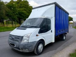 2011 FORD TRANSIT CURTAINSIDER LUTON 2.2 TDCI 155PS [DRW] >>--NO VAT ON HAMMER--<<