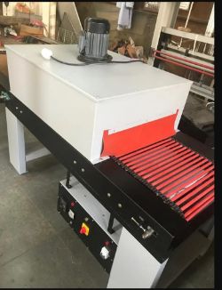 1 X NEW SHRINK TUNNEL WITH ROLLER CONVEYOR, LARGE RRP £524.00