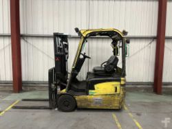 2011 MITSUBISHI ELECTRIC 3-WHEEL FORKLIFT FB16NT**(INCLUDES CHARGER)**