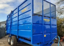 SMYTH 14 TON SILAGE TRAILERS - CHOICE OF 2
