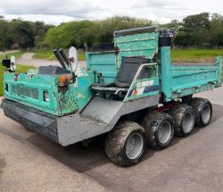 YANMAR 8X8 DUMPER WITH HYDRAULIC TIP