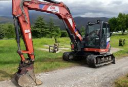 2018 KUBOTA KX080-4 MIDI EXCAVATOR